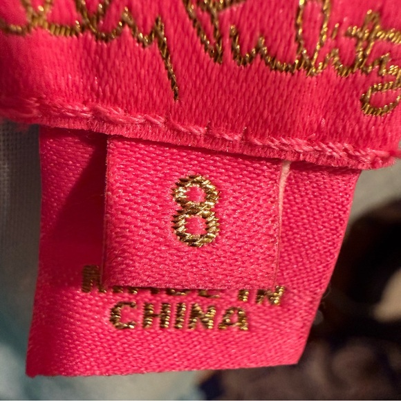 NEW LILLY PULITZER MINI FRANCI DRESS BERMUDA BLUE LAGOON - Picture 13 of 15